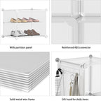 AWTATOS Closet Organizer 8 Cube Storage Shelves Clothes Organizers Closet - Image 8