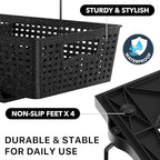 Simple Houseware 2 Tier Bathroom Organizer Tray Pull-Out Sliding Drawer - Image 5