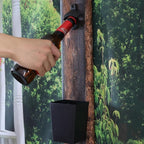 Satin Black Cast Iron Bottle Opener Wall Mounted - Image 3