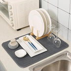 2 Pack Microfiber Dish Drying Mat - Image 5