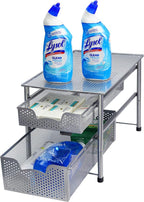 Simple Houseware Stackable 2 Tier Sliding Basket Organizer Drawer - Image 6