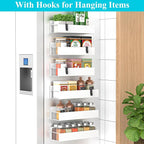 HuggieGems 6 Pack Magnetic Spice Storage Rack Organizer - Image 2