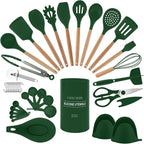 Country Kitchen Non Stick Silicone Utensil Set by CountryKitchen