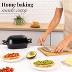 nuovva Dutch Oven For Sourdough Bread Baking – Enamelled Cast Iron Bread Loaf - Image 9