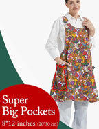 Cozy Adjustable Cross Back Aprons - Image 2