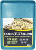 casaWare 3pc Ultimate Commercial Weight Cookie Sheet Set, Two 15 x 10-Inch Pans - Image 2