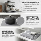 Extra Large Dish Drying Mats: 33"L x 17"W XXL Customizable Trimmable Non-Slip - Image 6