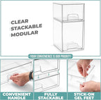 Sorbus Acrylic Storage Containers - Image 5