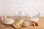 Duralex Le Gigogne Glass Mixing Bowl Set – 10-Piece Clear Stackable Prep Bowls - Image 5