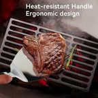Professional Wide Turner 9.5 Inch Stainless Steel Spatula - Image 3