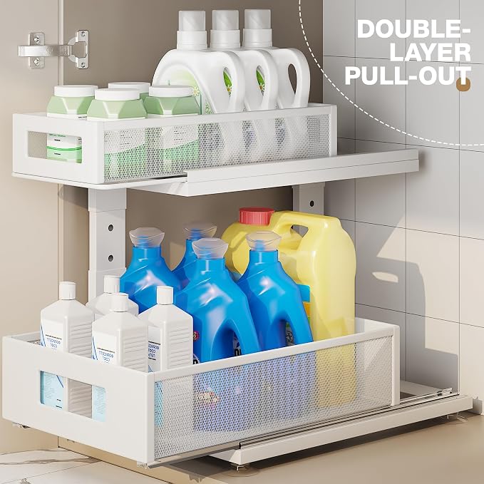 1 Pack Under Sink Organizer - Image 4