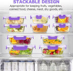 34pcs Glass Food Storage Containers - Image 5
