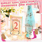 Meanplan 99 Pcs Cowboy Boot Bottle Opener Set Cowgirl Western Derby Wedding - Image 4