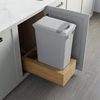 Dowell Single 50Qt Undermount Trash Pull-Out Waste Container - Image 6