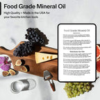 Thirteen Chefs Mineral Oil - 128oz Food Grade Conditioner - Image 7