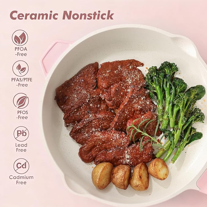 SENSARTE Nonstick Ceramic Skillet - Image 3