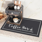 Findosom 12"x 20" Dish Drying Mat, Super Absorbent & Cuttable Coffee Mat - Image 6