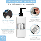 Heartland Home Porcelain 16oz Lotion Dispenser - Image 4