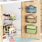 NiHome 5PCS Cabinet Door Lid Organizers Holders - Image 4