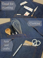 OATMEAL, the original split overlapped apron - Image 5