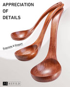 Wooden Ladles Set of 3 – Wood Ladles - Image 7
