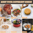 P&P CHEF Round Cooking Rack, Fits Air Fryer/Stockpot/Pressure Cooker/Round Cake - Image 5