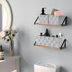 Posprica Small Baskets for Organizing Woven Storage for Shelves, Decorative - Image 4
