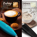 Zulay Kitchen Patented Tornado Triple Whisk Milk Frother - Image 6