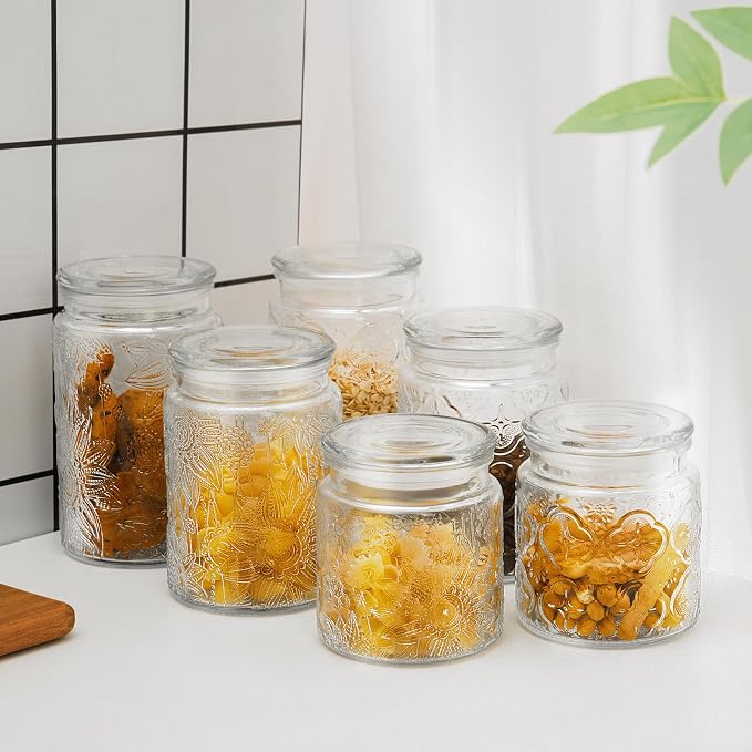 Adodeen 32oz Vintage Glass Jar - Image 5