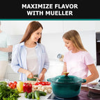 Mueller DuraCast 6 Quart Enameled Cast Iron Dutch Oven Pot - Image 8