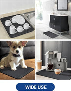 Dish Drying Mat for Kitchen Counter, Hide Stain Anti Absorbent for Kitchen - Image 6