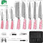 FULLHI 15pcs Japanese Knife Set - Image 2