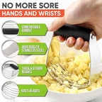 Spring Chef Dough Blender, Top Professional Pastry Cutter - Image 3