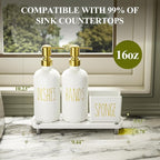 Cisily Kitchen Soap Dispenser Set Comes - Image 6