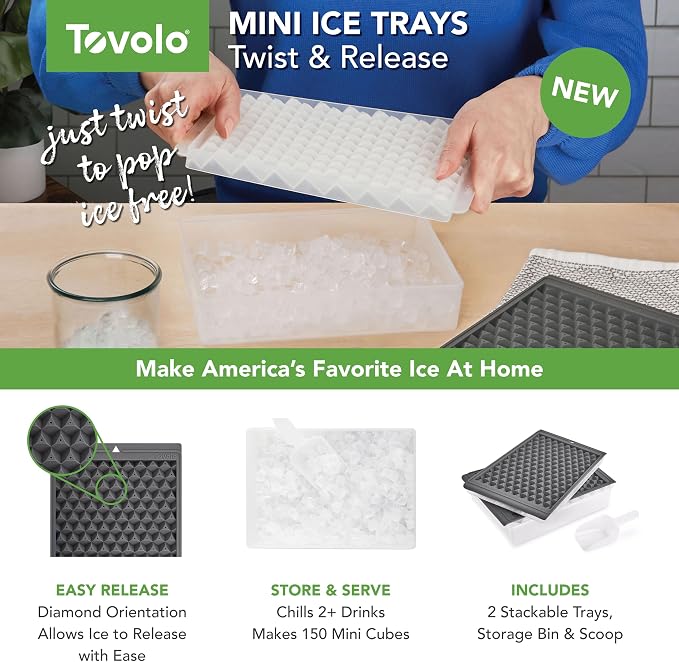 Tovolo Mini Ice Cube Tray Set - Image 2