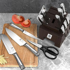 imarku Knife Set, High Carbon Stainless Steel Kitchen Knives, Non-Slip - Image 8