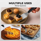 2Pcs Stainless Steel Spatula Set, Mini Serving Spatula - Image 5