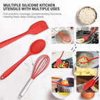 HaWare 11 PCS Silicone Cooking Utensils Set, Heat Resistant Kitchen Utensils - Image 5