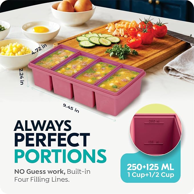 1 cup Silicone Freezer Trays - Image 2