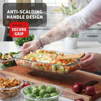Nestl 16 pc Glass Baking Dishes - Image 4