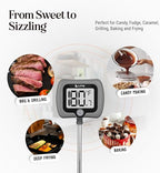 Digital Candy Thermometer with Pot Clip, Instant Read Kitchen Thermometer - Image 6