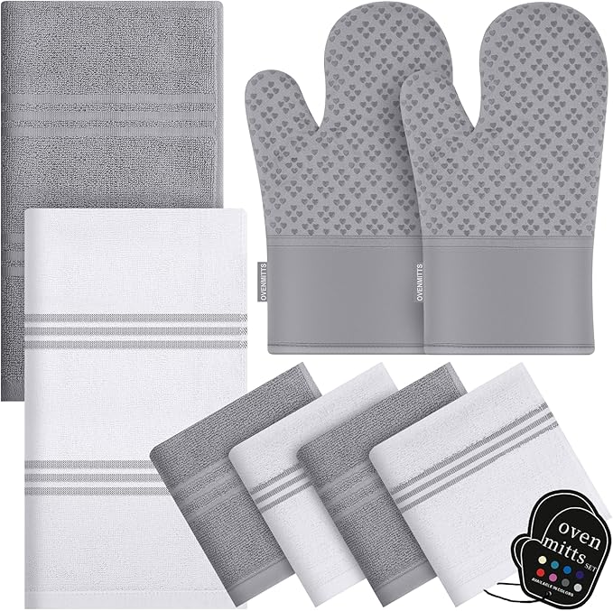 Dish Towels and Dishcloths by QEVOOON