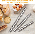Rolling pin, Smooth Stainless Steel Rolling Pin, Rolling Pin - Image 5
