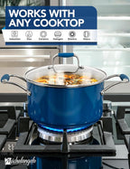 MICHELANGELO Stainless Steel Stock Pots - Image 4