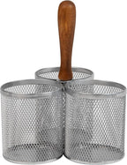Mind Reader 3-Compartment Mesh Organizer Caddy by MindReader