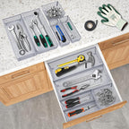 Neudeco Silverware Drawer Organizer, Utensil Organizer - Image 9