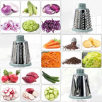 YOUCZON Rotary Cheese Grater Multi-Purpose Stainless Steel Cheese Shredder - Image 4