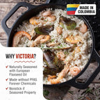 Victoria 4-Quart Cast Iron Dutch Oven - Image 2