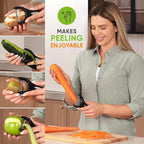 Spring Chef Stainless Steel Vegetable Y Peeler - Image 3