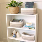 NaturalCozy 13.5”x8.5”x5.5” Storage Baskets - Image 9